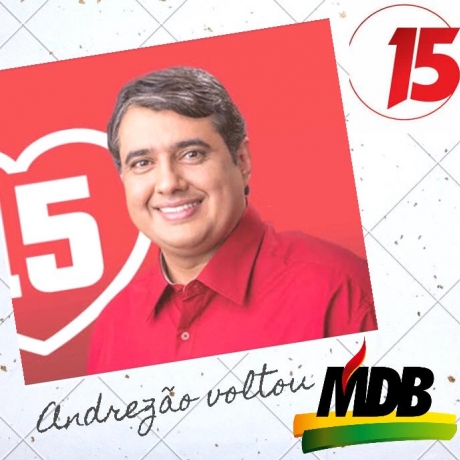 O ex-prefeito André Gadelha é candidato a prefeito de Sousa pelo MDB do Senador José Maranhão