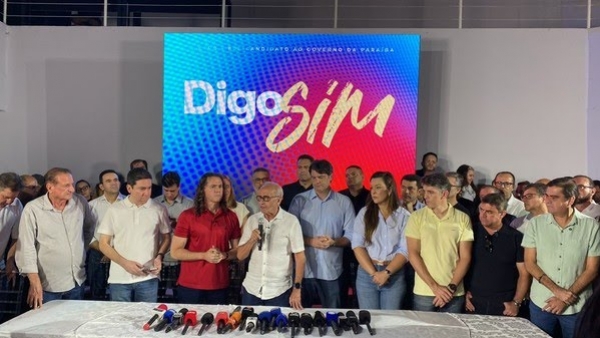 C�cero diz que a Para�ba �precisa de um novo ritmo� ao confirmar disputa ao Governo do Estado