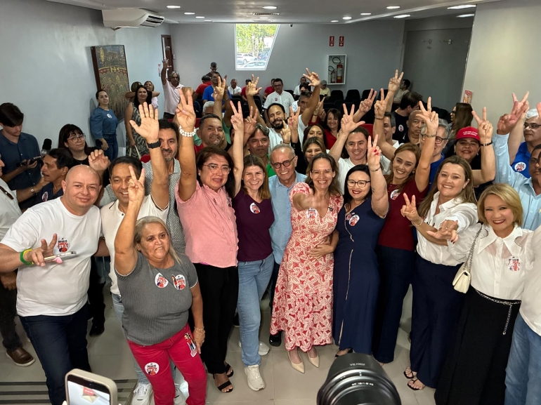 Durante Conven��o Cartorial do MDB, Veneziano anuncia Janine Lucena como sua 1� suplente para a reelei��o ao Senado