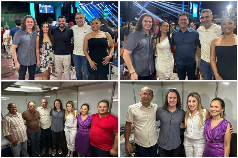 Prefeitos e lideran�as de Ara�agi, Lagoa de Dentro e outras cidades da regi�o reafirmam apoio � reelei��o de Veneziano