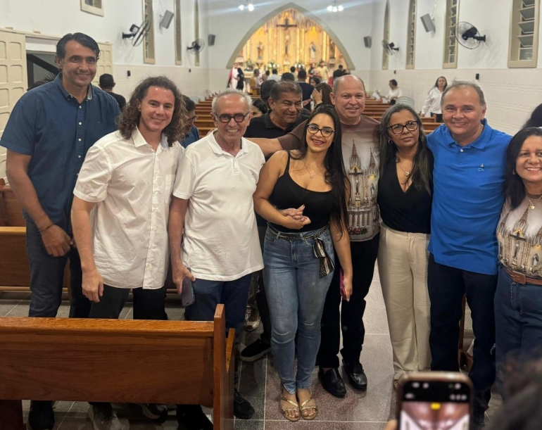 Veneziano, Andr� Gadelha, C�cero e Manoel Ludg�rio cumprem agenda conjunta em S�o Jos� da Mata